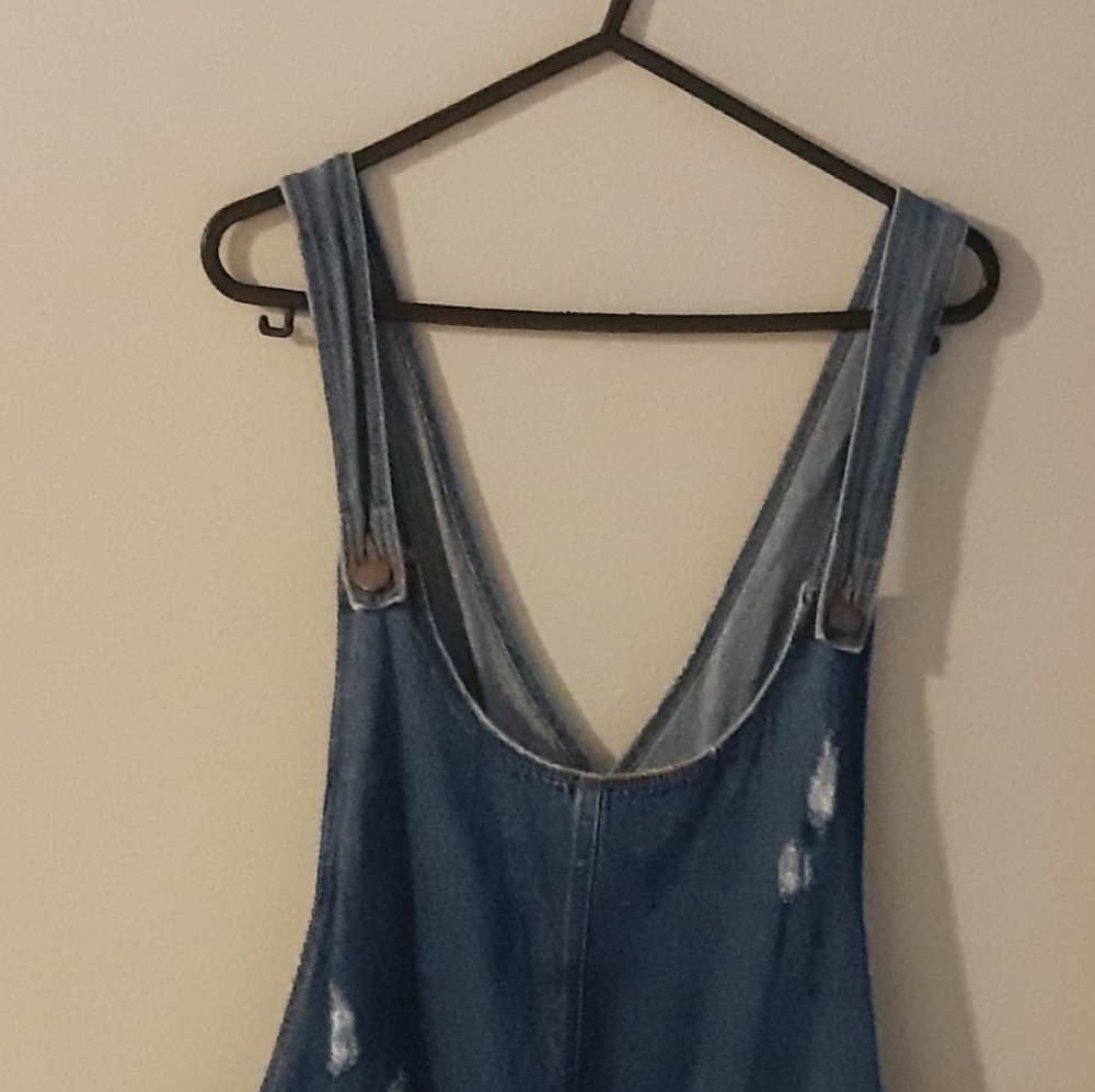 Jean jumper dress